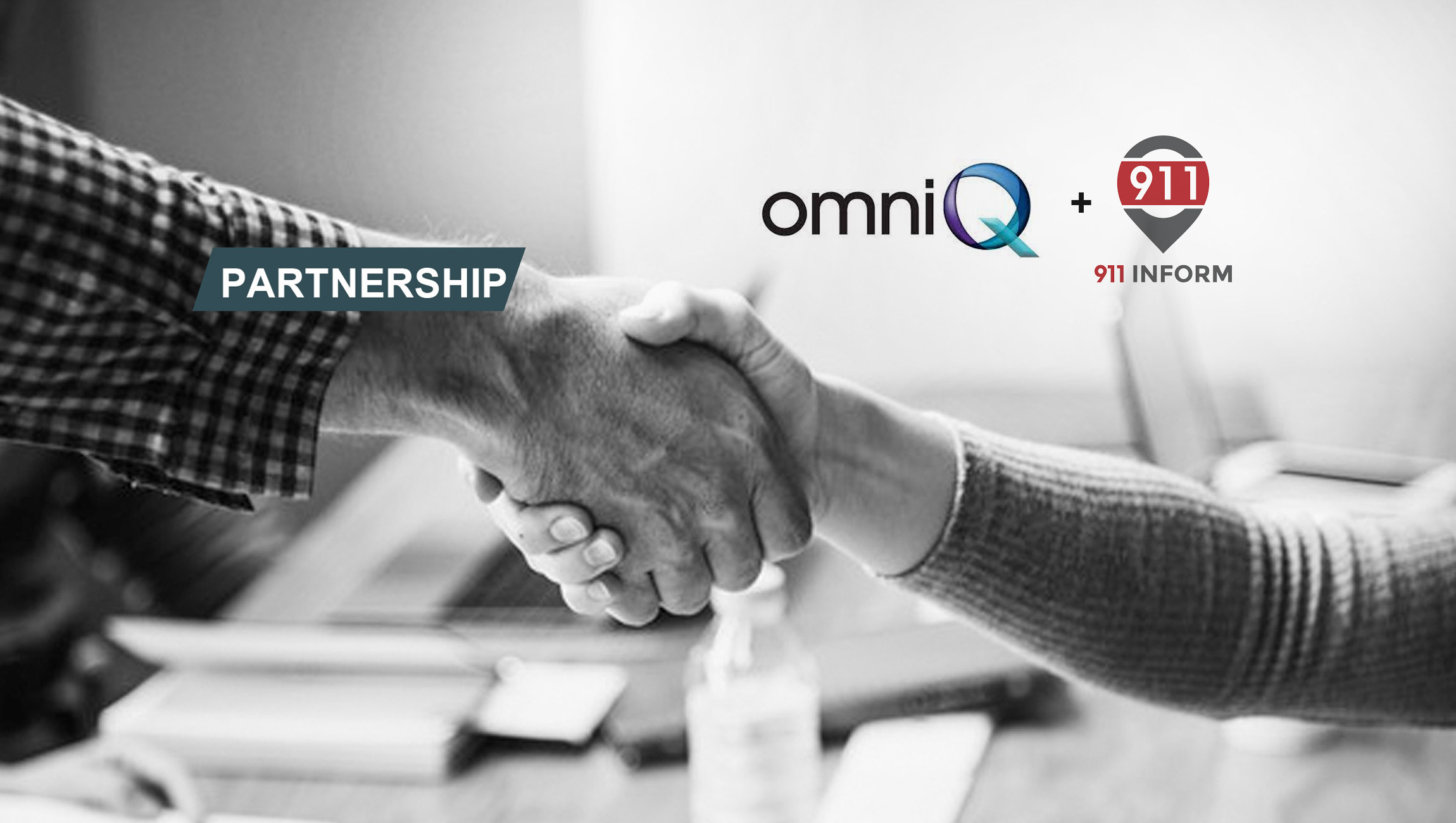 omniQ Partners with 911inform to Expand Offerings and Sales Channels for AI-Based Object Identification and Location Discovery Solutions