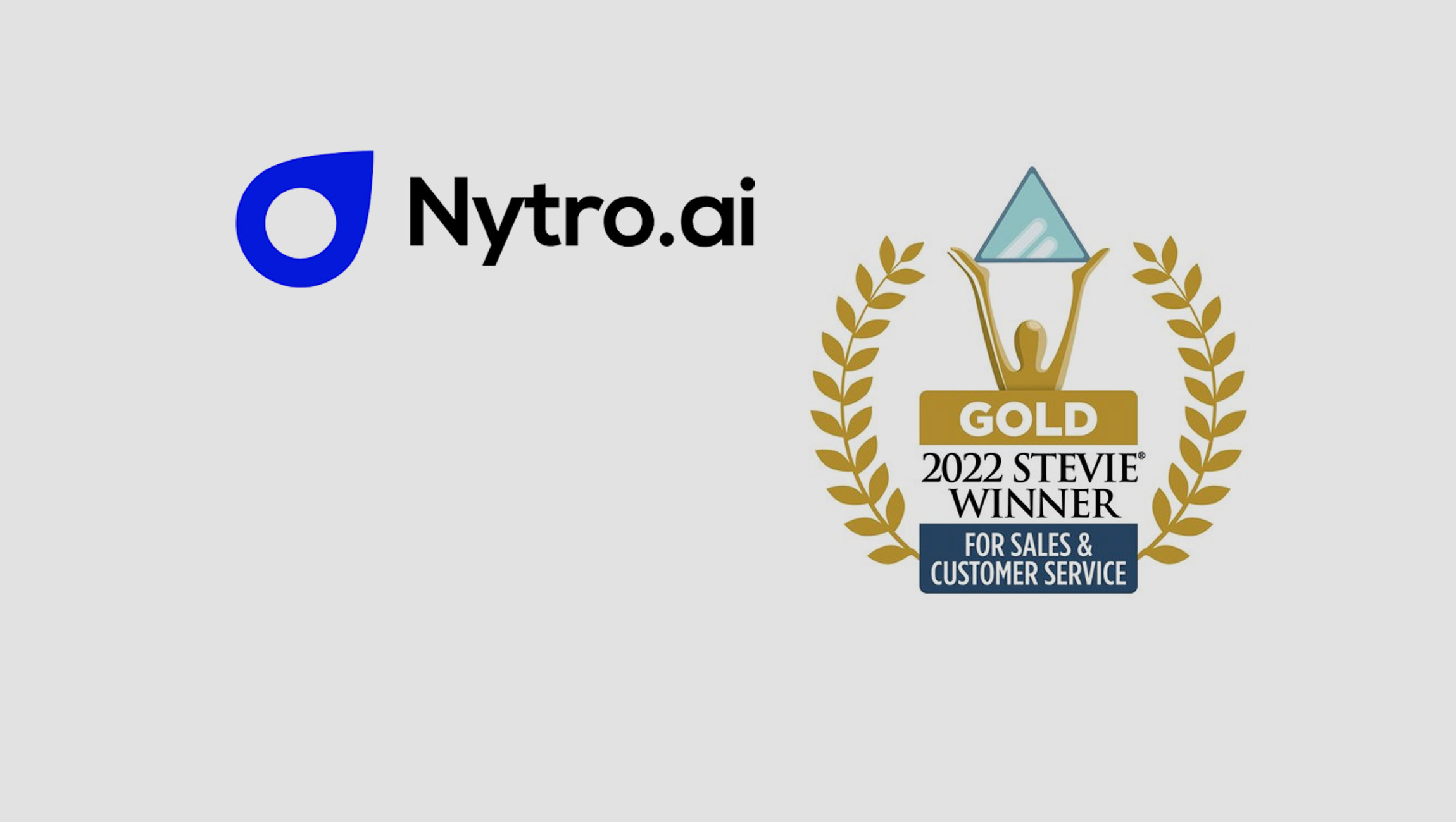 Nytro.ai Wins the 2022 Gold Stevie Award for Best Sales Enablement Solution - New Version