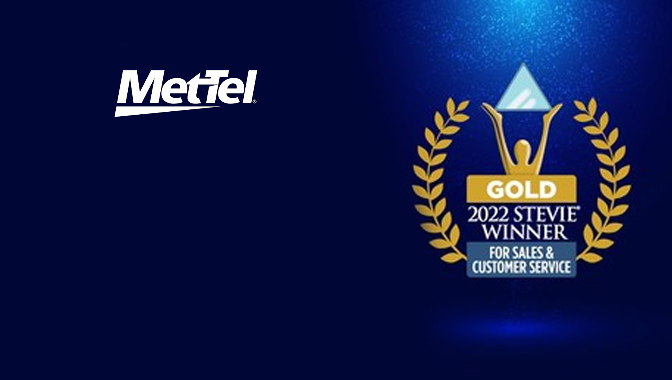 MetTel Secures Gold Stevie® Award for Sales & Customer Service